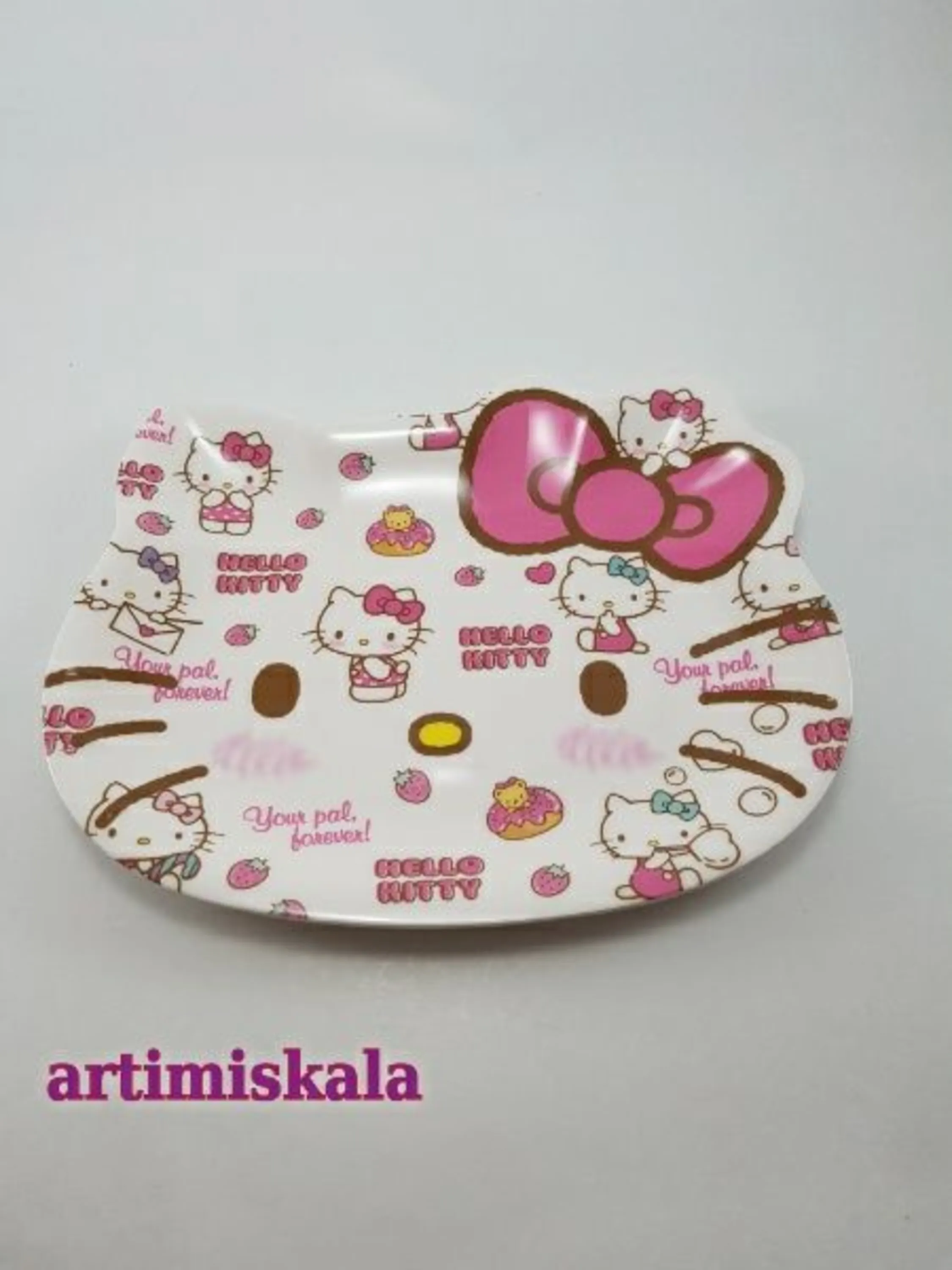 بشقاب ملامین دخترانه